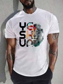 100% Algodón Camisetas para Hombre, Camiseta , Divertida Camiseta de Cuello Redondo con Gráficos de Manga Corta para Hombre, Ropa de Calle Casual, Camiseta de Manga Corta, Tops de Verano, Camisetas Divertidas para Entrenamiento, Regalos de Cumpleaños para Hombre, Regalo del Día del Padre, Ropa de Verano para Hombre, Moda Ropa de Hombre, Camisetas Para Hombre 100% Algodón Pesado Sudadera - Blanco - Ver 4