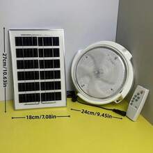 Solar Powered Ceiling Light, Wireless Indoor Solar Lamp For Home Use - Solar Ceiling Light - Large - View 7