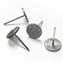 Diamond Disc Drill Bit Set, Round Sanding Heads, Suitable For Electric Nail Drill, Manicure & Pedicure Tools - Multicolor - View 1