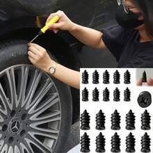 20pcs Emergency Tire Repair Nails, 10pcs Large & 10pcs Small, Compatible With Car, Motorcycle, Bicycle, Portable Emergency Repair Tool - 20 Tire Repair Nails - View 7