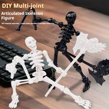 Colorful 3D Skeleton Model - Assembled Toy, Multi-Jointed Posable Skeleton Figure, Decoration, Gag Gift, Toys For Boys And Girls - Multicolor - View 5