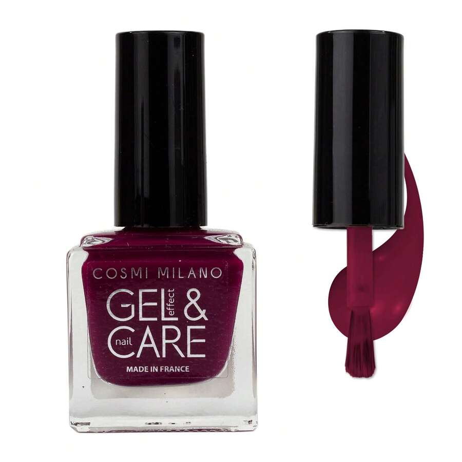 COSMI MILANO ONE PIECE 8ML UK MADE GLOSSY NAIL POLISH WITH A MOISTURIZING AND NOURISHING NAIL TREATMENT AND A PROFESSIONAL SALON GLOSS FINISH. WITH A HIGH-GLOSS GLASS EFFECT, NATURAL CLEAR GEL, LONG-LASTING, QUICK-DRYING FOR STYLISH AND PROFESSIONAL NAIL CARE. - CILIEGIA 230 - 查看 1