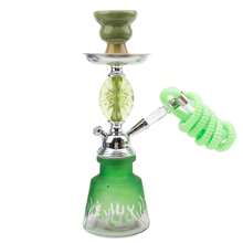 一套经典阿拉伯水烟套装，包括小型单管水烟壶、烟管、烟钳、烟碗，便携式，无需用电。 - 均碼 - 查看 15