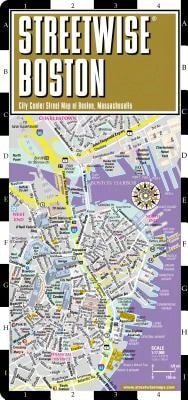 Libro de bolsillo de segunda mano "Streetwise Boston" de Streetwise Maps (fabricado por)