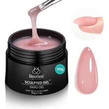 Beetles Rose Dusk 1oz 9 In 1 High Hardness Builder Gel, Multi-Functional Sculpting Nail Extension Gel, Salon Professional UV LED Cured Manicure Supplies - 30g Rose Dusk Pink - 查看 1