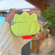 Hộp đựng tai nghe hình lá cam may mắn sáng tạo - Nhiều màu - Xem 4