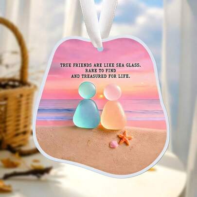 Tình bạn đích thực rất hiếm có và đáng trân trọng suốt đời, đồ trang trí treo tường bằng acrylic hình tình bạn/tình yêu đôi lứa, trang trí nhà cửa, quà tặng cho người bạn thân nhất.