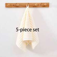 1 Pack Solid Color Premium Coral Fleece Large Hand Towels 30*60cm, Lint-Free, Quick-Drying Kitchen Towels - Multicolor - View 13