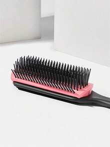 Dry & Wet Use Nine-Row Comb Block Hair Brush 1pc Medium Plastic Classic Oval Handheld Anti Frizz Hair Comb For All Hair Types For Women And Men Gift, Hair Brush/ Hair Comb, Hair Brush, Comb, Hair Tools, Hair Products And Accessories For Barber Salon Beauty Travel Essentials, Back To School, Travel Holiday Essentials, Hair Accessories For Women, Brush, Hair Brush, Wooden Comb, Hair Brush, Mini Hair Brush, Detangling Brush, Hair Brushes, Curly Hair Brush, Hairdressing Equipment,Travel Essentials,Hairstyle,Hairdressing,Hair Brush,Slick Back Brush,Styling Brush,Curly Hair Brush,Edge Brush,Hair Comb,Brush Hair,Hair Brush Set,Comb Hair,Comb For Curls,Detangling Brush,Hair Brush For Women,Hair,Travel,Hair Products,Hair Tools,Hair Stuff,Barber,Barber Accessories,Barbershop,Hairdressing Equipment - Pink - View 5