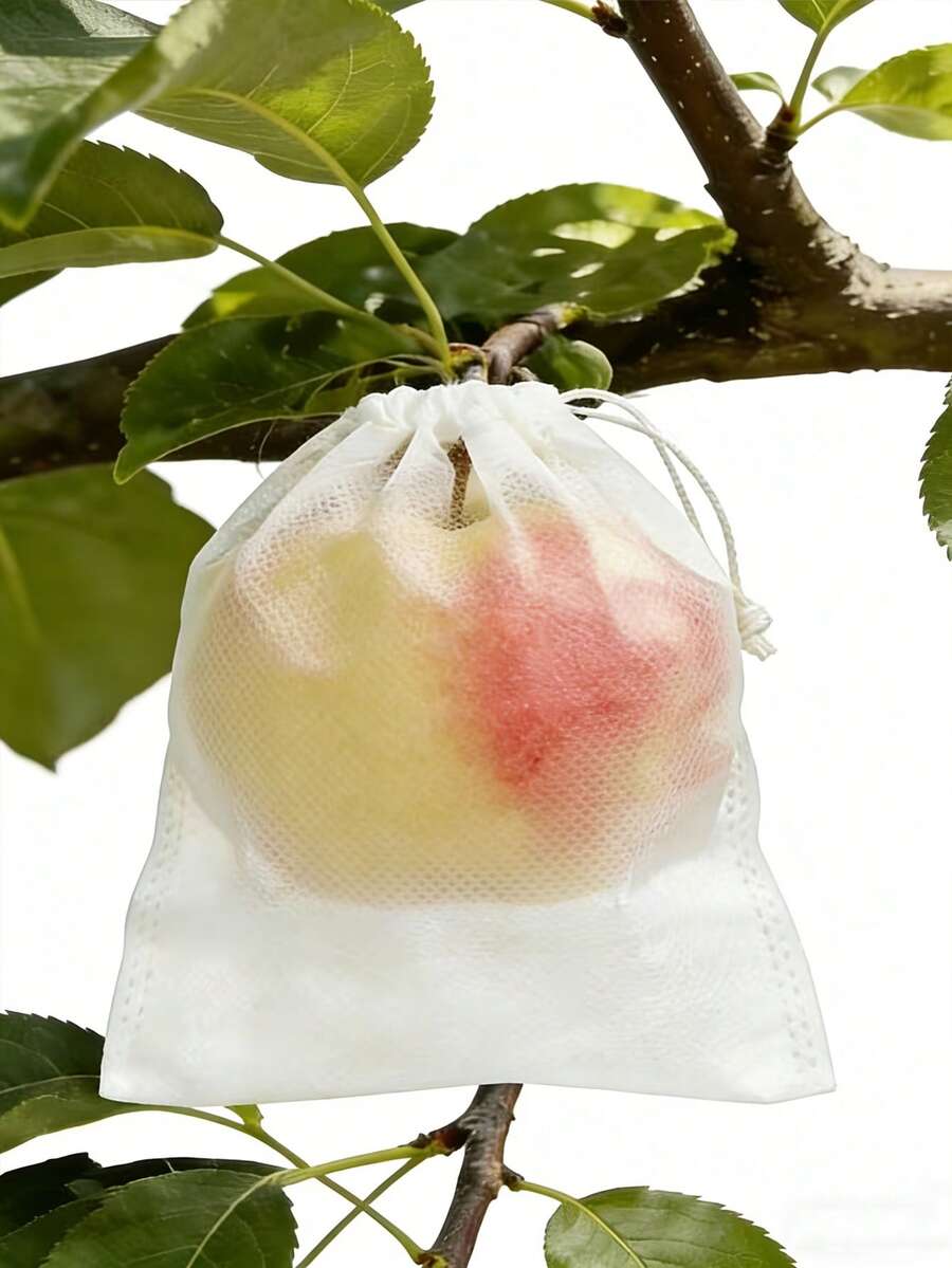 10pcs Insect Cover, Fruit Tree Protector, Shoe Storage Bag, Non-Woven Fabric, Insect And Dustproof, Suitable For Gardens, Landscaping, And Shoe Storage. Essential Gardening Supplies, Perfect For Wedding Season, Graduation Season, And Mother's Day Gifts.