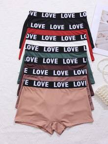 7 Stücke/Set Damen Mode Bikini Slips - Verschiedenfarbig - Übersicht 3