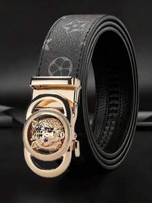 Men's Leather Belt, Versatile Casual Pants Belt - Multicolor - View 11