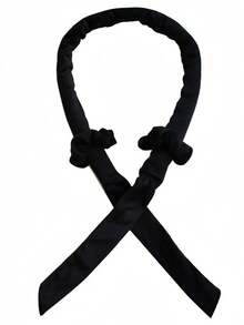 一套女士免加热海绵卷发器 - 黑色 - 查看 4