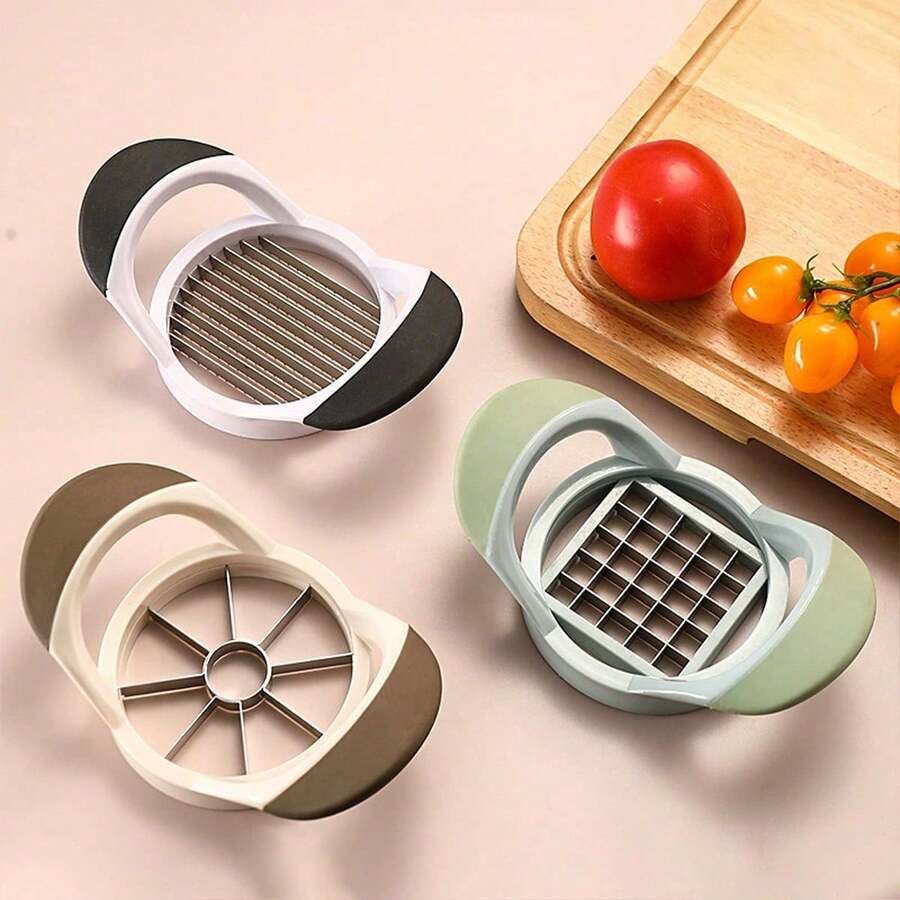 Dụng cụ cắt táo bằng thép không gỉ, dụng cụ cắt trái cây, bộ dụng cụ thái rau củ quả, dụng cụ cắt khoai tây chiên. - Nhiều màu - Xem 1