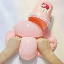 厚桶装抱抱挤压不粘减压史莱姆玩具 - 草莓粉史莱姆、海盐蓝史莱姆、椰子白史莱姆、苹果绿史莱姆、超大桶装史莱姆、黄油史莱姆、可挤压减压史莱姆 - 彩色 - 查看 23