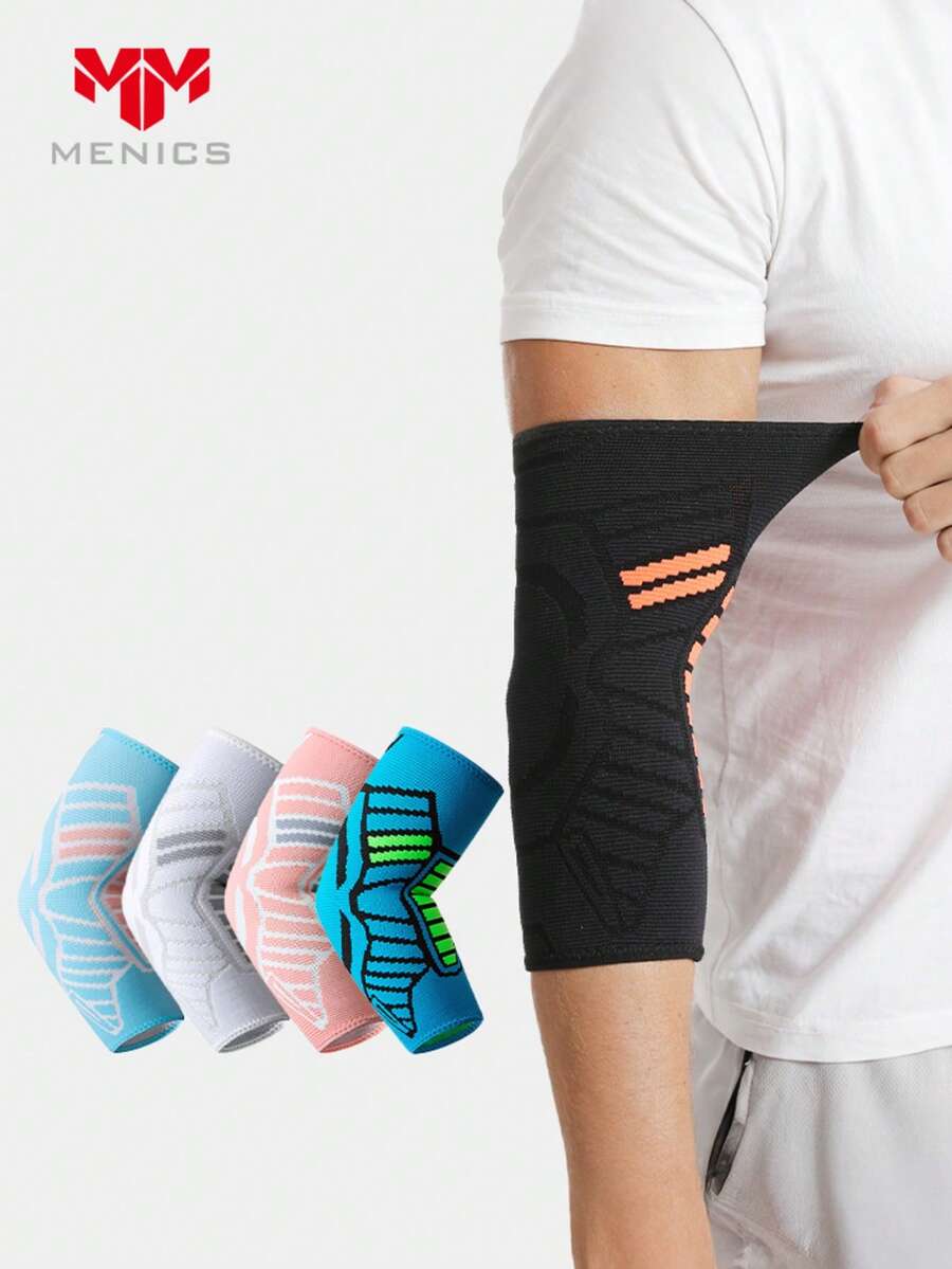 1 ống tay áo nén khuỷu tay, thích hợp cho việc tập thể dục, giảm khó chịu ở khuỷu tay trong mọi hoạt động