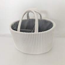 1pc Cartoon Animal Diaper Storage Basket, Newborn Diaper Storage Box, Suitable For Nursery Use - Multicolor - View 8