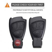 Bao đựng chìa khóa xe hơi bằng silicon mềm cao cấp dành cho các dòng xe C, B, E Class W203 W211 W204 YU BN CLS CLK - A - Xem 6