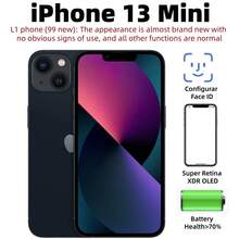 (99 New Items) Apple IPhone 13 Mini, Dual SIM Dual Standby, Battery Health >70%, Refurbished - New Or Opened Box - Multicolor - View 6