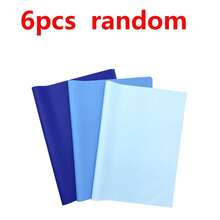 Bộ 3 giấy gói quà màu xanh dương nhiều màu, thích hợp cho các dịp lễ, sinh nhật, ngày Valentine, cũng có thể dùng làm lớp lót túi quà. - Nhiều màu - Xem 12