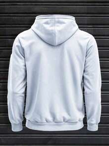 New York City Sweatshirt Launch Men's Unisex Kangaroo Hoodie Warm Jacket Winter 2026 Comfortable Sweatshirt 100% Cotton - 白色 - 查看 4