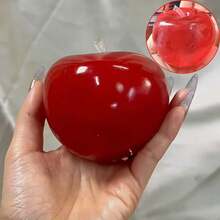 1个柔软舒适的慢回弹麦芽粉蓝水晶大苹果造型挤压球，超薄粘性外层，可塑形奶油质地，适合圣诞节桌面装饰、办公室减压，是理想的礼物。 - 彩色 - 查看 11