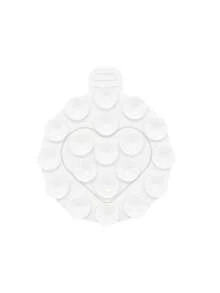 1 cái giá đỡ điện thoại hình trái tim hai mặt bằng silicon có giác hút. - Nhiều màu - Xem 9