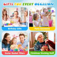 Mini Size Squeezing Cube Squeezing Toys - For Kid & Adults, Gel Filled Squishy Toys For Kids Stress Relief - High Density Squeeze Balls For Students Calming, Fidgets For Classroom Prize Toys (3cm/1.18inch) - 3PCS random color - 查看 9