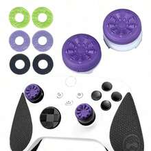 Controller Thumb Grip Set With 6 Precision Rings & 2 Anti-Slip Silicone Caps (High & Medium Sizes), Professional Gaming Gear Ideal For Game Enthusiasts & Better Gaming Performance - Xem 9