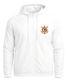 Corinthians Windbreaker, New Orange, Motorcycle Jacket - 白色 - 查看 2