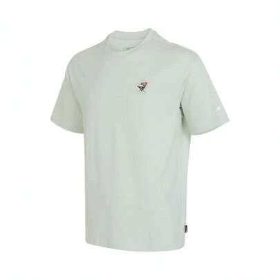 Adidas Men's Fashionable Comfortable Casual Sports Versatile Crew Neck Short Sleeve T-Shirt IS0303, Spring/Summer