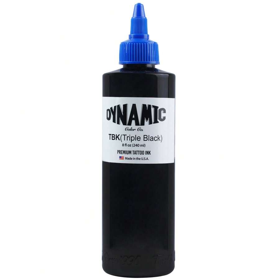 Dynamic Tinta Profesional Para Tatuar Dynamic Triple Black 8oz