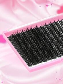 Sulv 228pcs DIY Clusters Lash Soft Natural False Lashes D Curl 10-20mm To Choose Thick Individual EyelashExercise DIY EyelashExercise Extension - Xem 5