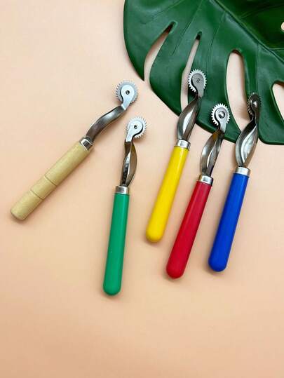 Professional Tracing Wheel Tool, High Precision Gear Marking Gauge With Ergonomic Handle, Suitable For Garment Pattern Making, Leather Crafting, Sewing