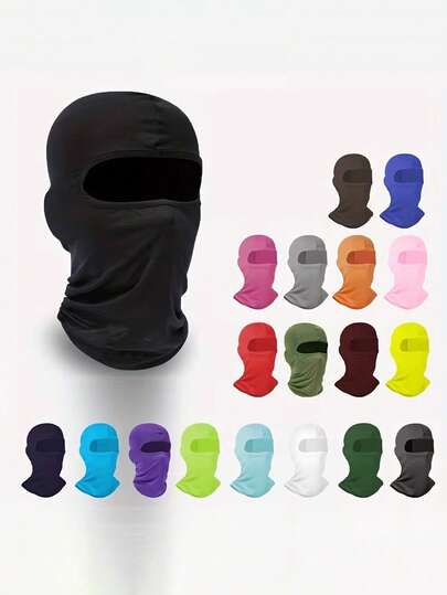 透气摩托车骑行面罩 - 舒适、透气、速干骑行头套