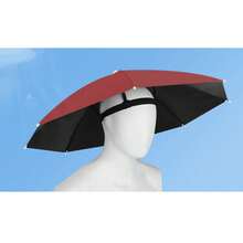 Portable Hat Umbrella, Head Design, Multi-Scenario Use - Fishing, Gardening, Hiking, Photography, Outdoor Work, Lightweight And Portable - Foldable And Storable - A - View 11