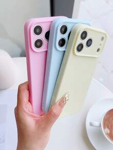 3 buah Casing Ponsel Silikon Lembut Warna Solid, Pelindung Ponsel Warna Dopamin Lucu, Kompatibel dengan iPhone 16 Pro Max, 16, 16 Plus, 16 Pro, 15, 15 Pro, 15 Plus, 15 Pro Max, 14, 14 Plus, 14 Pro, 14 Pro Max, 13, 13 Pro, 13 Pro Max, 12, 12 Pro, XS Max, XR, Cocok untuk Penggunaan Sehari-hari, 17, 17 Pro, 17 Pro Max - MultiWarna - View 18