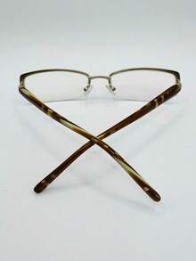 1PC Metal Eyeglasses Frame-PROMOTION - Gold - View 3