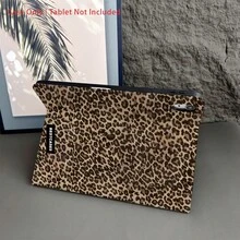 猎豹纹/豹纹图案 1 件装经典豹纹笔记本式翻盖平板电脑保护套，带笔槽，自动休眠/唤醒功能，兼容 iPad 10.9/10.2/Air 5/4/2、Pro 11、第 10/9/8/7 代、9.7 英寸、Air 11/13 (M3 2025)、11 (A16 2025)、Galaxy Tab S10+/S9/A9/A11/S11 - 彩色 - 查看 4