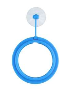 水族箱漂浮喂食器环 - 圆形和方形漂浮喂食器，带吸盘，适用于斗鱼、金鱼、孔雀鱼、乌龟和小鱼 - 彩色 - 查看 10