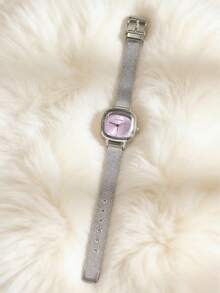 1 chiếc/bộ đồng hồ nữ sang trọng tối giản, mặt số nhỏ bền, thích hợp đeo hàng ngày, sinh nhật, quà tặng cho phụ nữ, kỷ niệm, khuyến mãi Halloween, không có hộp quà tặng - Nhiều màu - Xem 13