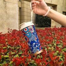 1pc 500ml Mandalas Print Stainless Steel Travel Mug, 316 , Leak-Proof Dual-Use Lid, Suitable For Hot & Cold Drinks - Multicolor - View 20