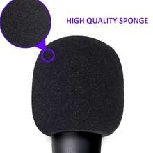 S M 58 Windscreen - P Of Filter Foam Windscreen Microphone Cover Compatible With Sh U Re S M 58 S S M 58-LC Ball Type Mic To Reduce Wind Noises - one-size - View 3