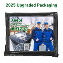 Vỏ bọc máy điều hòa không khí chống thấm nước 600D, vỏ bọc dàn nóng máy điều hòa, vỏ bọc mùa đông cho dàn ngưng tụ máy điều hòa - Bảo vệ khỏi tuyết và mưa. - Xu hướng: Cắt giảm - Xem 5