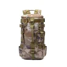Multifunktionaler Angeltagesrucksack, ausgestattet mit Angelrutenthalter, kann Angelausrüstung verstauen, geeignet für MOLLE-System, geeignet für Camping, Wandern und andere Outdoor-Aktivitäten - Verschiedenfarbig - Übersicht 7