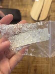 100 件硅胶耳钉耳环后盖透明塑料硅胶子弹手拿包耳环配件，返校用品 - 白色 - 查看 6