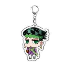钥匙扣 - 米斯达和空条承太郎，动漫创意包包挂饰，2026新款，送朋友、节日、生日礼物，收藏品 - 彩色 - 查看 11