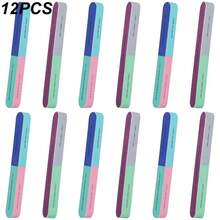 2/3/12件套七面指甲抛光块，专业美甲打磨工具，美甲抛光块，抛光配件，乳霜指甲工具 - 彩色 - 查看 9