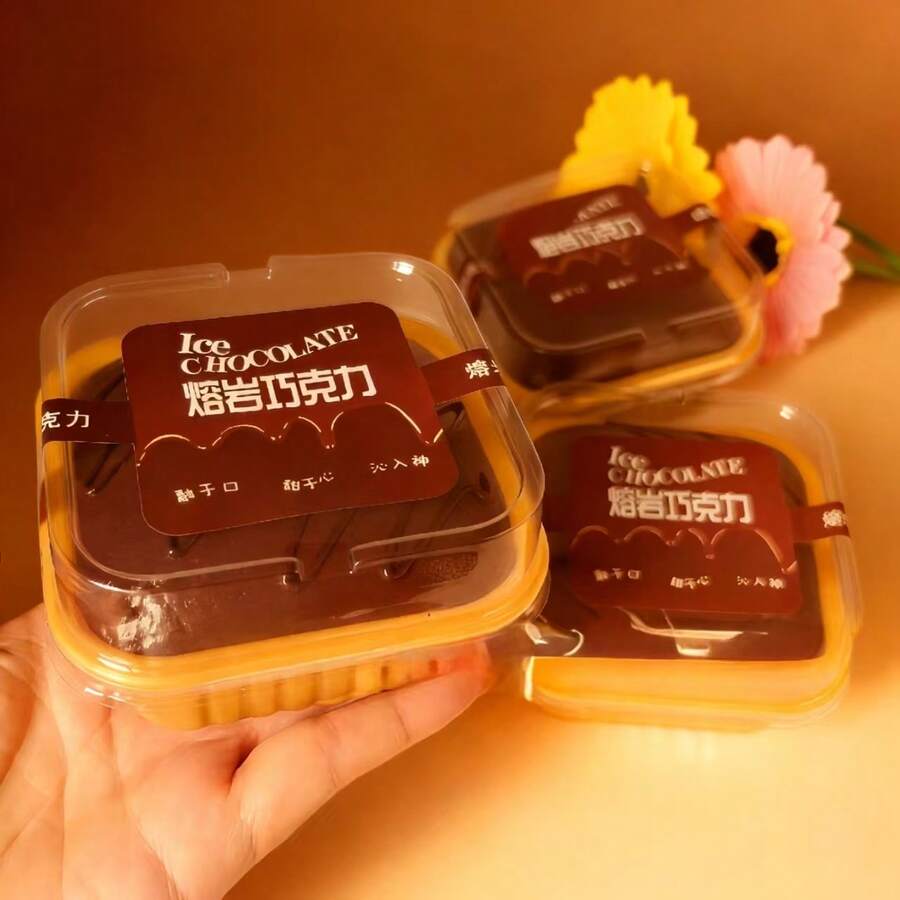 Đồ chơi bóp hình bánh sô cô la dung nham đàn hồi chậm, bánh mì mềm giảm căng thẳng, đồ chơi gây sốt, quà tặng cho bé trai và bé gái, quà tặng nhỏ sáng tạo. - Nhiều màu - Xem 1