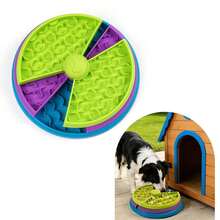 Puzzle Slow Feed Pet Bowl, Interactive Rotating Game Board Feeder For Cats And Dogs, Mental Stimulation Food Puzzle Toy, Non-Slip Slow Eating Feeder For Small Medium Pets - 1 - View 1
